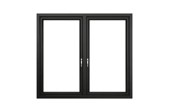 
Palisander ram – utåtgående PVC fönster IGLO EXT, träimitation
