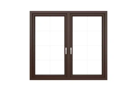 IGLO Premier PVC-fönster med chokladbrun profil – elegant och tidlös design