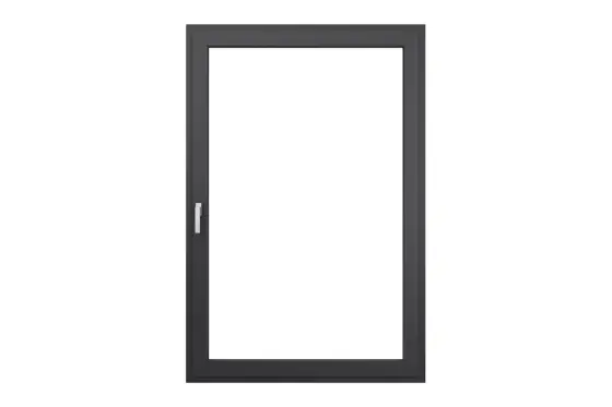 IDEAL NEO MD-FS PVC-fönster med Anthracite Smooth ram – modern och stilren design