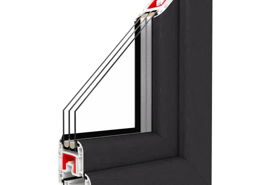 IGLO Light PVC-fönster med Crown Platinium profil – exklusiv och modern design